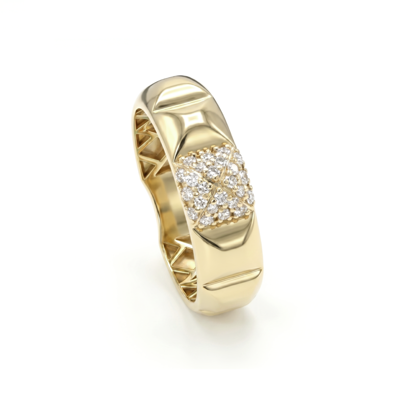 Demo – Pyramid Diamond Ring